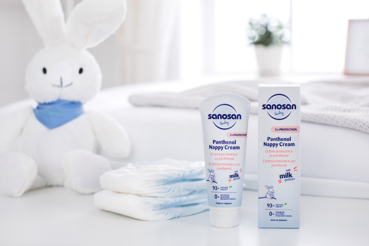 sanosan baby nappy care range