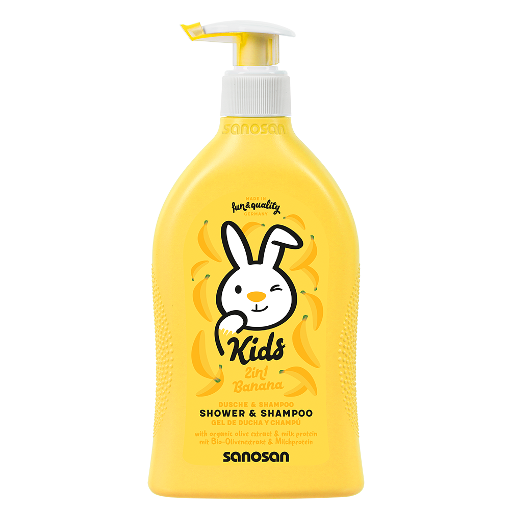 sanosan Kids Shower & Shampoo Banana 400ml